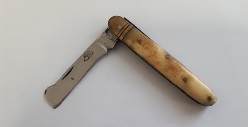 Ancien couteau greffer os - à,