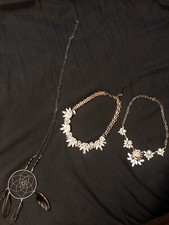 Costume Jewelry Necklaces Theatre Fashion 3 Pieces