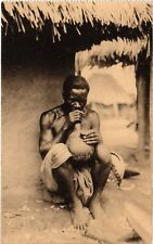 PC BELGIAN CONGO VANNIER WADIA ETHNIC TYPES (a62390)