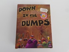 Jeu vidéo PC big box - DOWN IN THE DUMPS boite carton - retrogaming - 1996 - FR