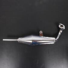 Pot d échappement flûte chromé pour mobylette Peugeot 103 Vogue Neuf