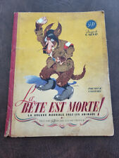 LIVRE BANDE DESSINEE LA BETE