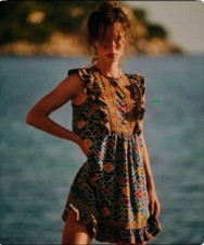 Sezane - Robe Lottie imprimé candy multico taille 40