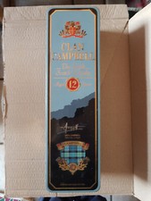 wisky CLAN-CAMBELL Groupe RICARD Boite en métal " vide " ancienne colection