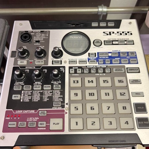 Roland 555 creative sampler - roland,