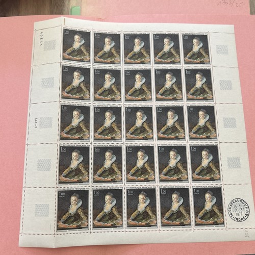 Planche timbres 1702 - planche,