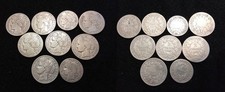 Lot de 9 Monnaies "CERES" en