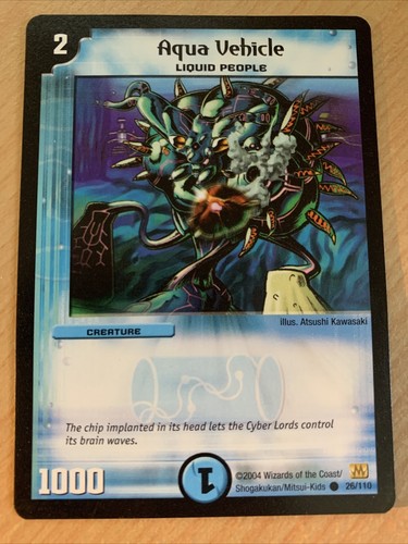Duel masters aqua vehicle - masters,
