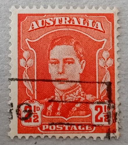 Rare australia 1942 - australia, red