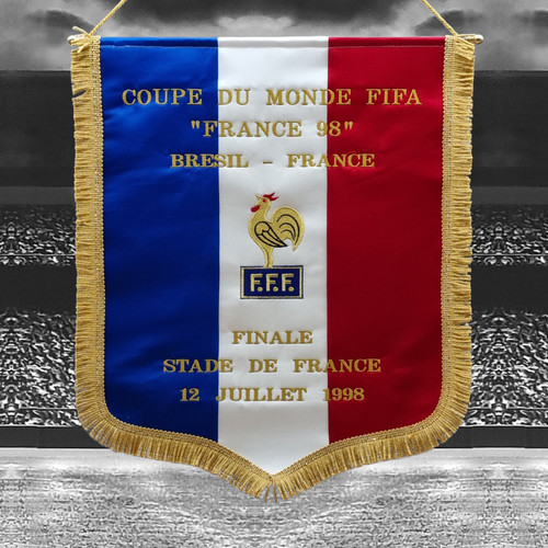 Fanion brodé finale coupe - fanion, du