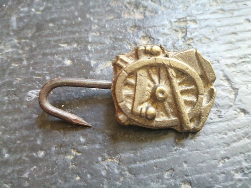 Crochet tablier bronze - tablier,