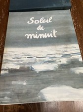 Ancien Livre Lithographie Jean Pierre Rémon Soleil De Minuit Dessin