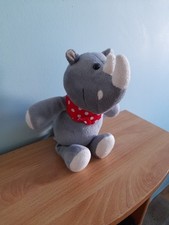 C5/   Peluche Rhinoceros Gris