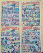 AVENTURES  lot de 27 journaux