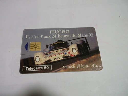 Ancienne carte téléphonique