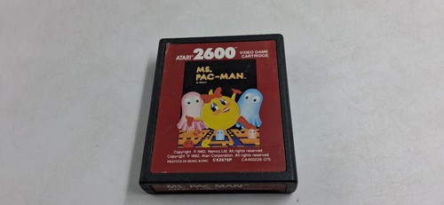 Jeu atari 2600 pac - ms, pac-man