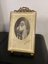 ancien cadre photo laiton et