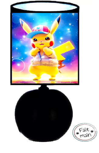 Lampe chevet pokémon - chevet,