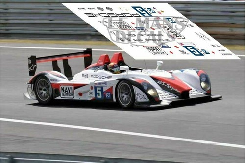 Décal porsche spyder le - porsche, rs