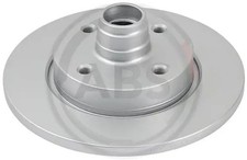 2x Disque de frein plein 15757 A.B.S. pour PORSCHE 924