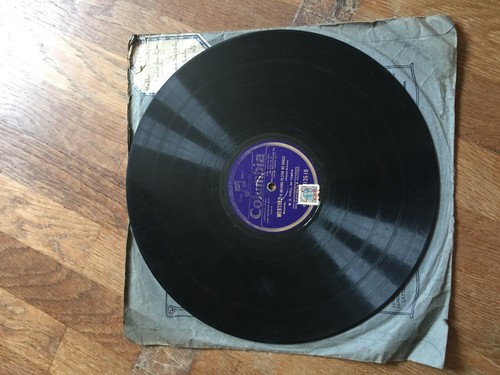 Disque vinyl 30 cm - vinyl, 78