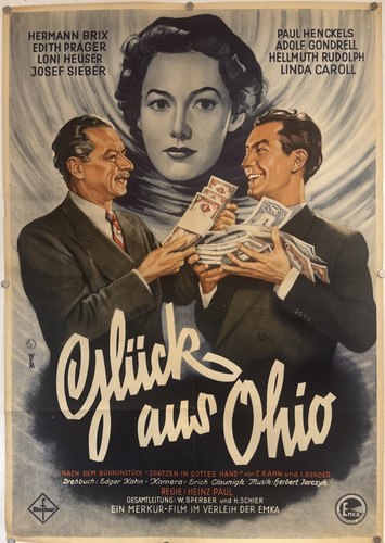 Glück aus ohio affiche - ohio,