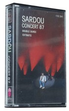 Michel Sardou - CONCERT 87 - Cassette Audio  (Réf#H-662)