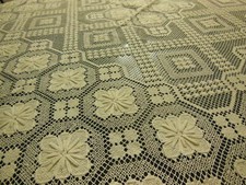 Superbe nappe ancienne main