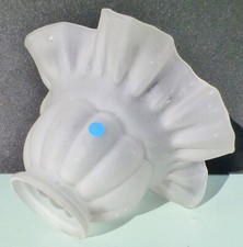 VERRE Tulipe Ancien LAMPE