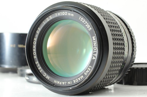 Minolta rokkor 100mm - rokkor-pf,