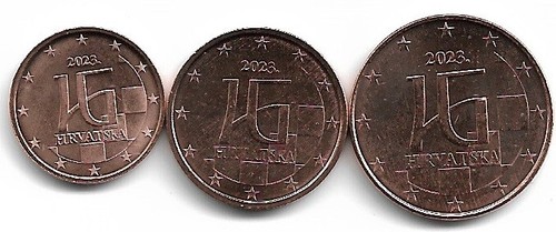 Croatie lot 3 pieces - de,
