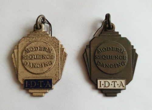 1960 idta dance medals - x,
