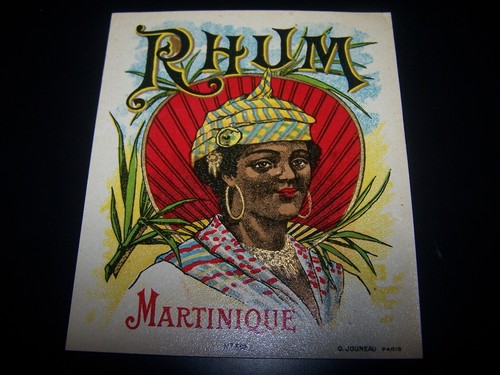 Rare étiquette ancienne - , rhum