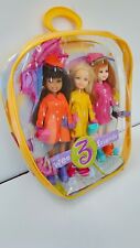2005 Barbie Wee 3 Friends Rain Mattel set de 3 poupées les 3 amies n°10203 RARE