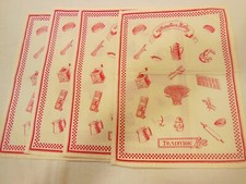 Lot de linge jouet MOULIN ROTY: 4 torchons ref 435450