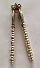 Ancien Joli Casse Noix / Casse Noisettes - Métal Argenté