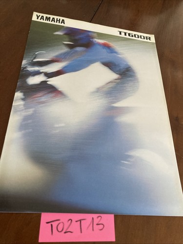 Yamaha tt600r moto prospectus - yamaha,