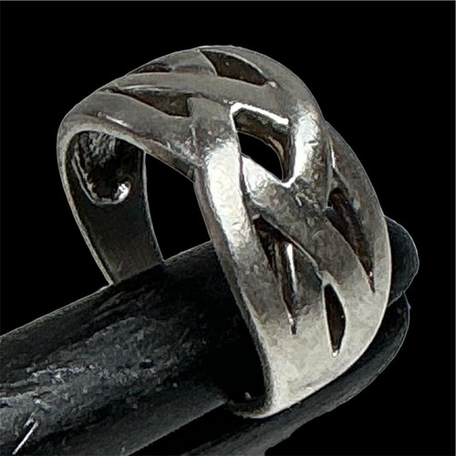 Ancienne bague argent massif