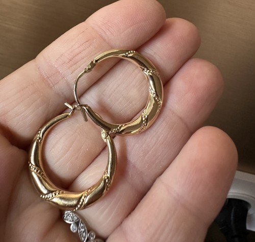 Vintage ancienne paire boucles - vintage,