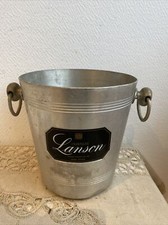 Ancien Seau A Champagne Lanson Reims France Alu Argit 