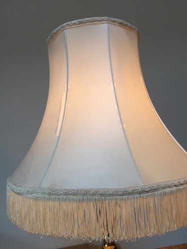 Abat jour lampadaire ivoire - abat-jour,