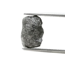 Uncut Diamant 3.96tcw Gris