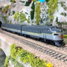 Locomotive 3 pièces EMD F7 "Electro-motive" US, 3R digital - MARKLIN 3649 - H0 1