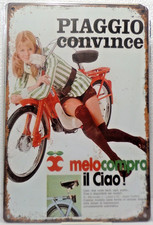 PLAQUE METAL Tôlée VINTAGE