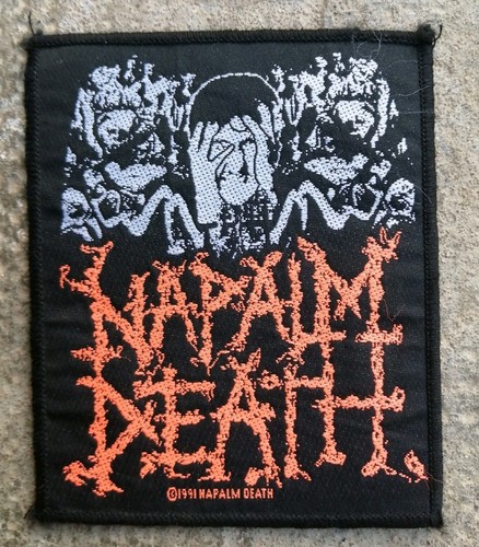 Patch napalm death vintage - napalm,