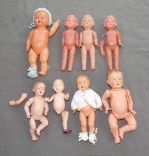 lot poupées baigneurs celluloïd PETITCOLLIN , SIC ,  Schmetterlind ( papillon)