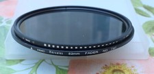 HMC Hercules 82mm Fader ND Filtre ND Neutre à densité variable 82mm