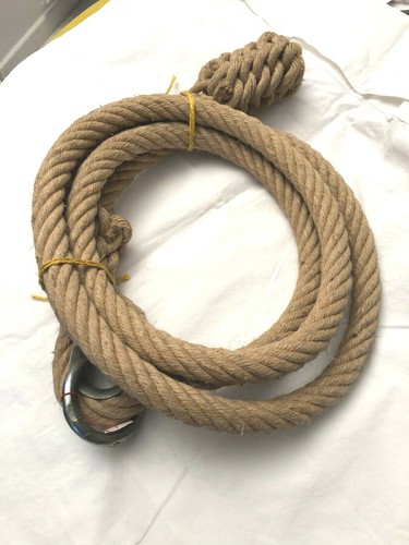 Corde lisse grimper chanvre - lisse,