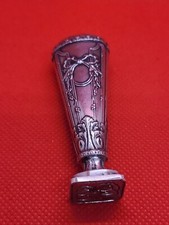 Ancien sceau argent massif - ancien,
