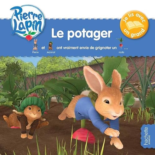 Pierre lapin lis - lapin, avec